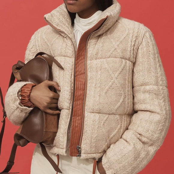 Blank NYC Jackets & Blazers - BLANKNYC Short List Sweater Puffer Jacket